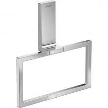 Axor 42623000 - Universal Rectangular Towel Ring in Chrome