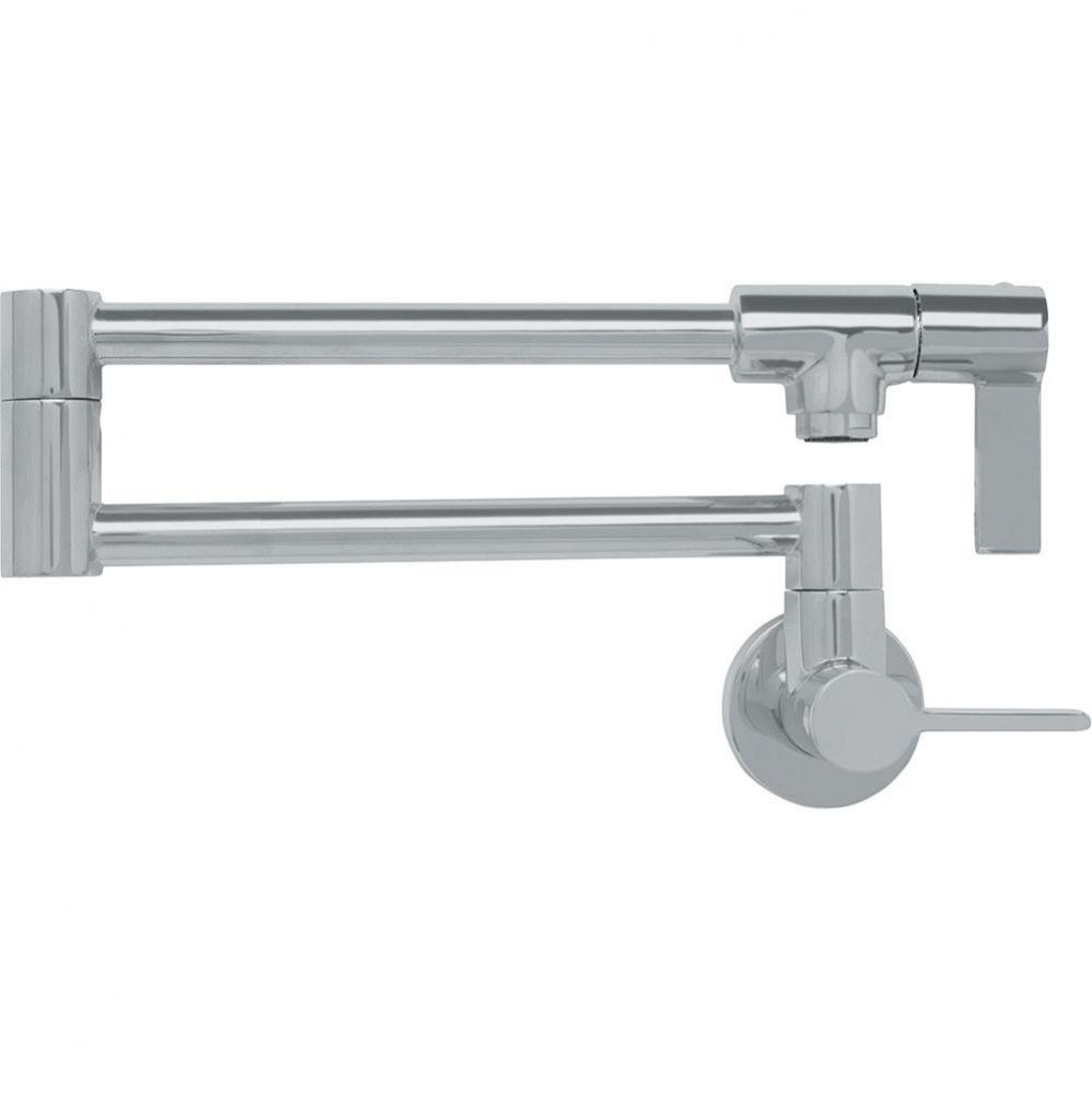 Ambient Pot Filler Wall Mount Satin Nickel