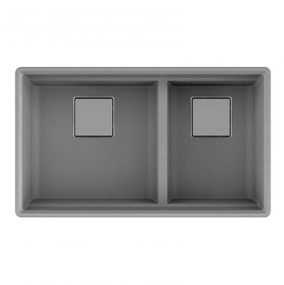 Peak Undermount Granite Stone Grey Dbl 36 Cab