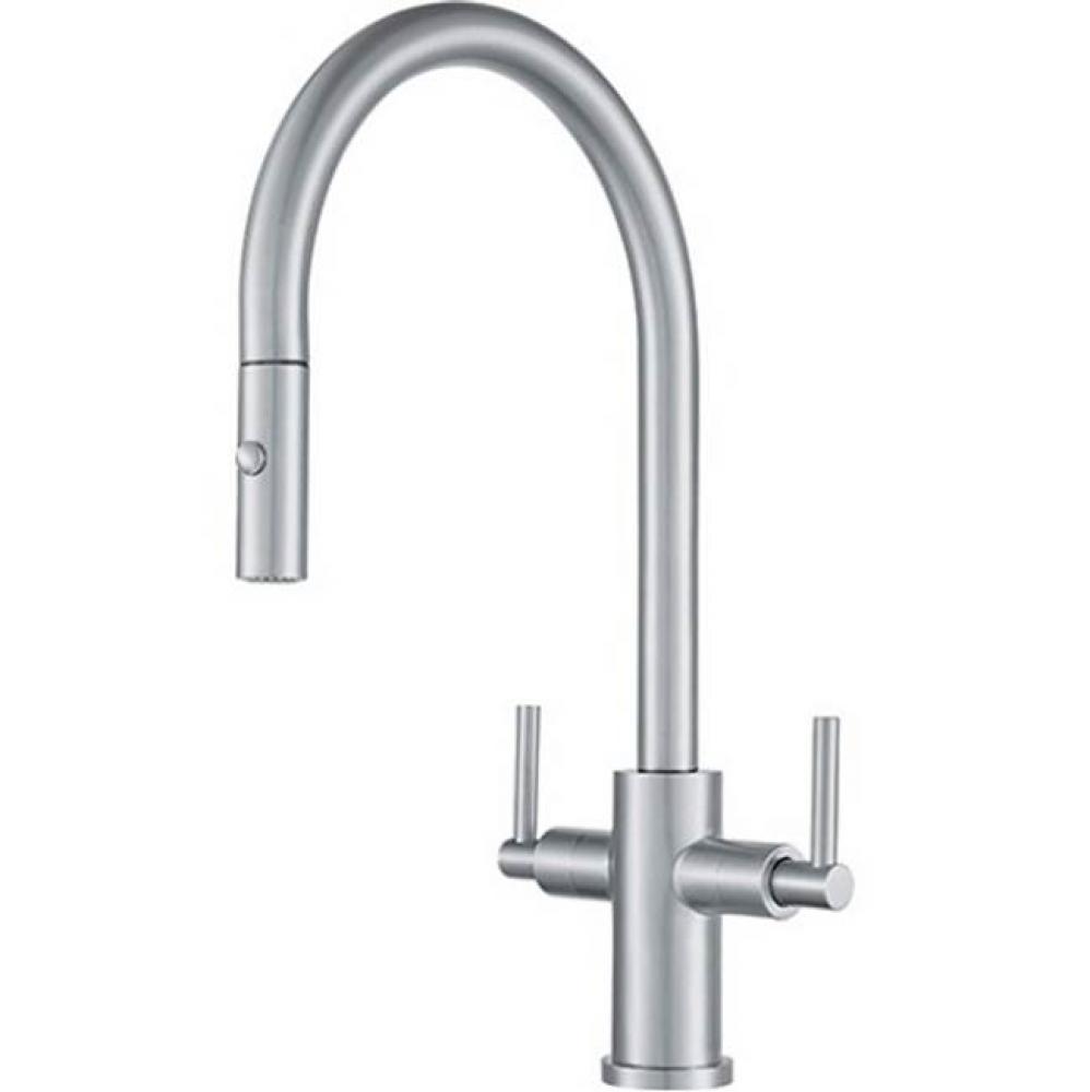 Cube 2 Handle Pull Down Kitchenfaucet