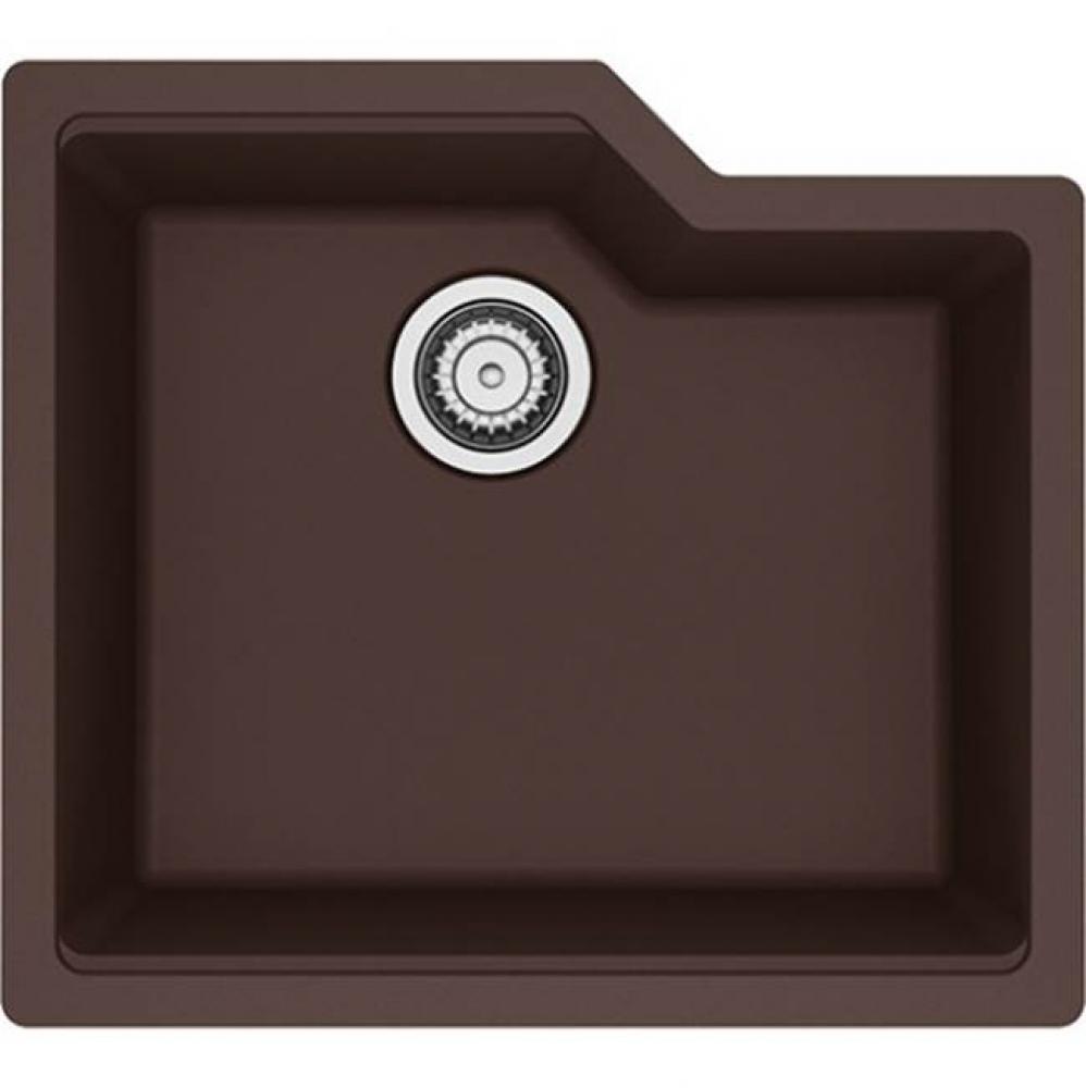 Urban Granite Undermountsgl Bowl Sink Mocha