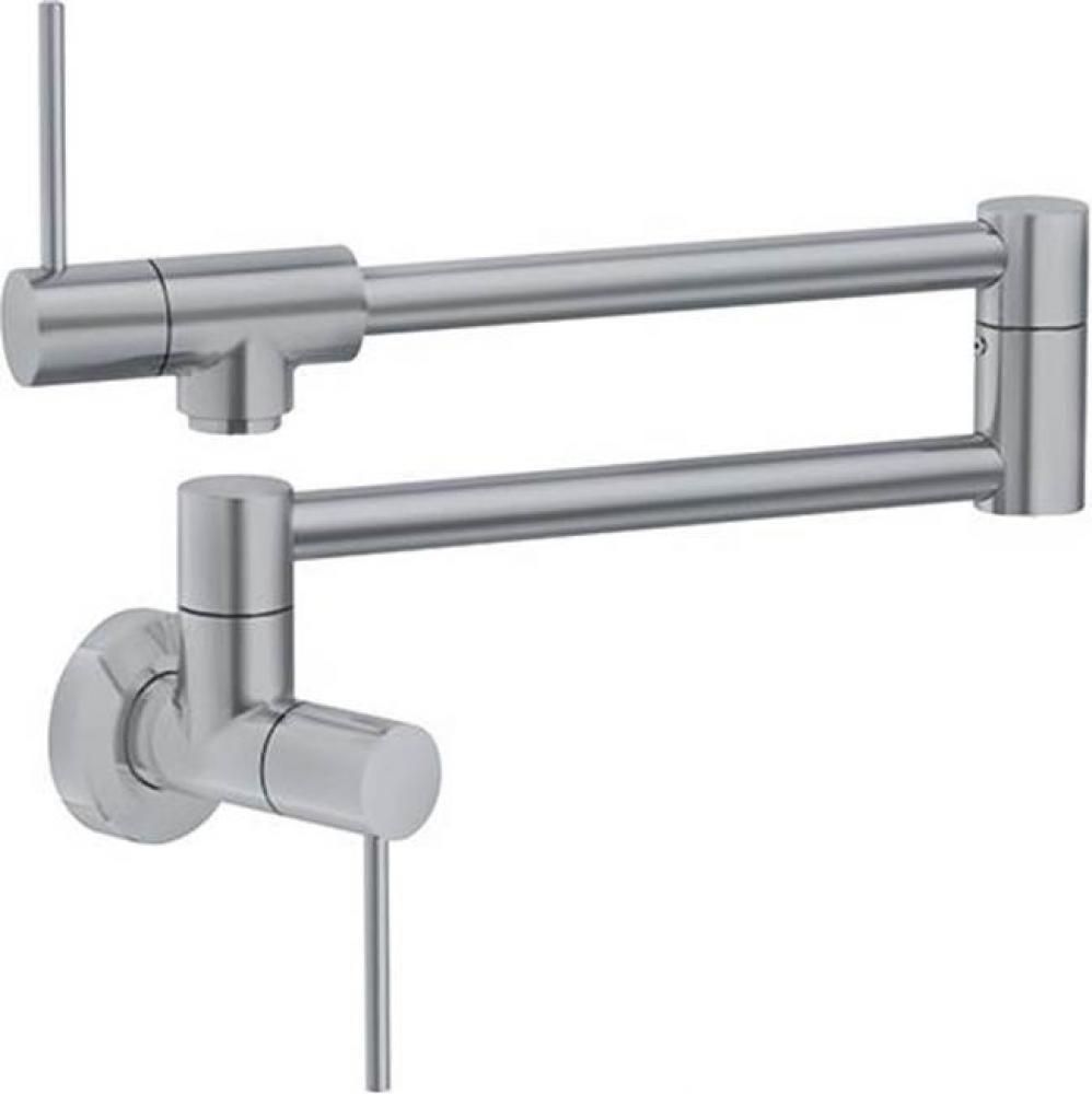 Potfiller Pescara Wall Mounted Satin Nickel