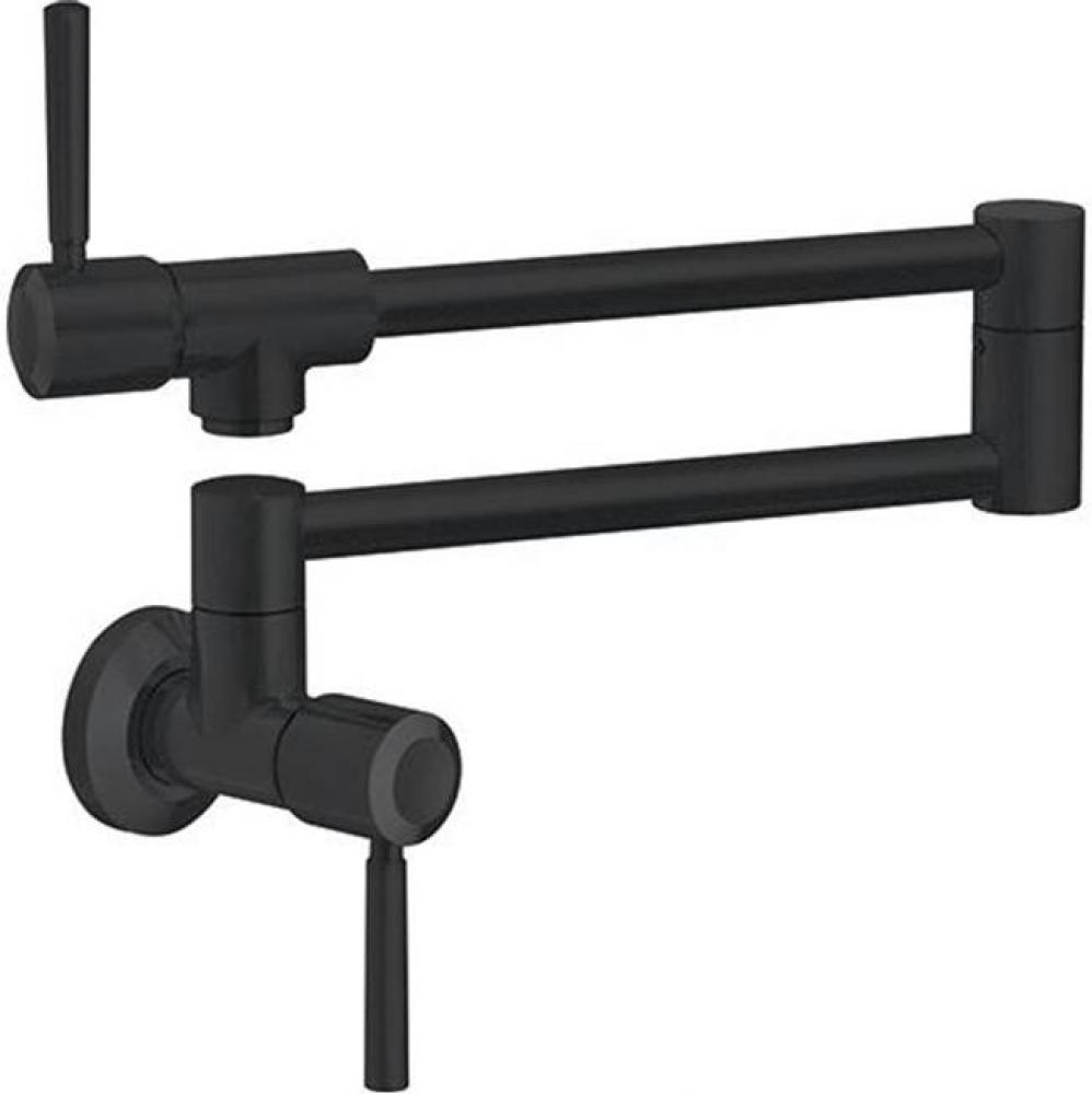 Absinthe Pot Filler Wall Mount Black