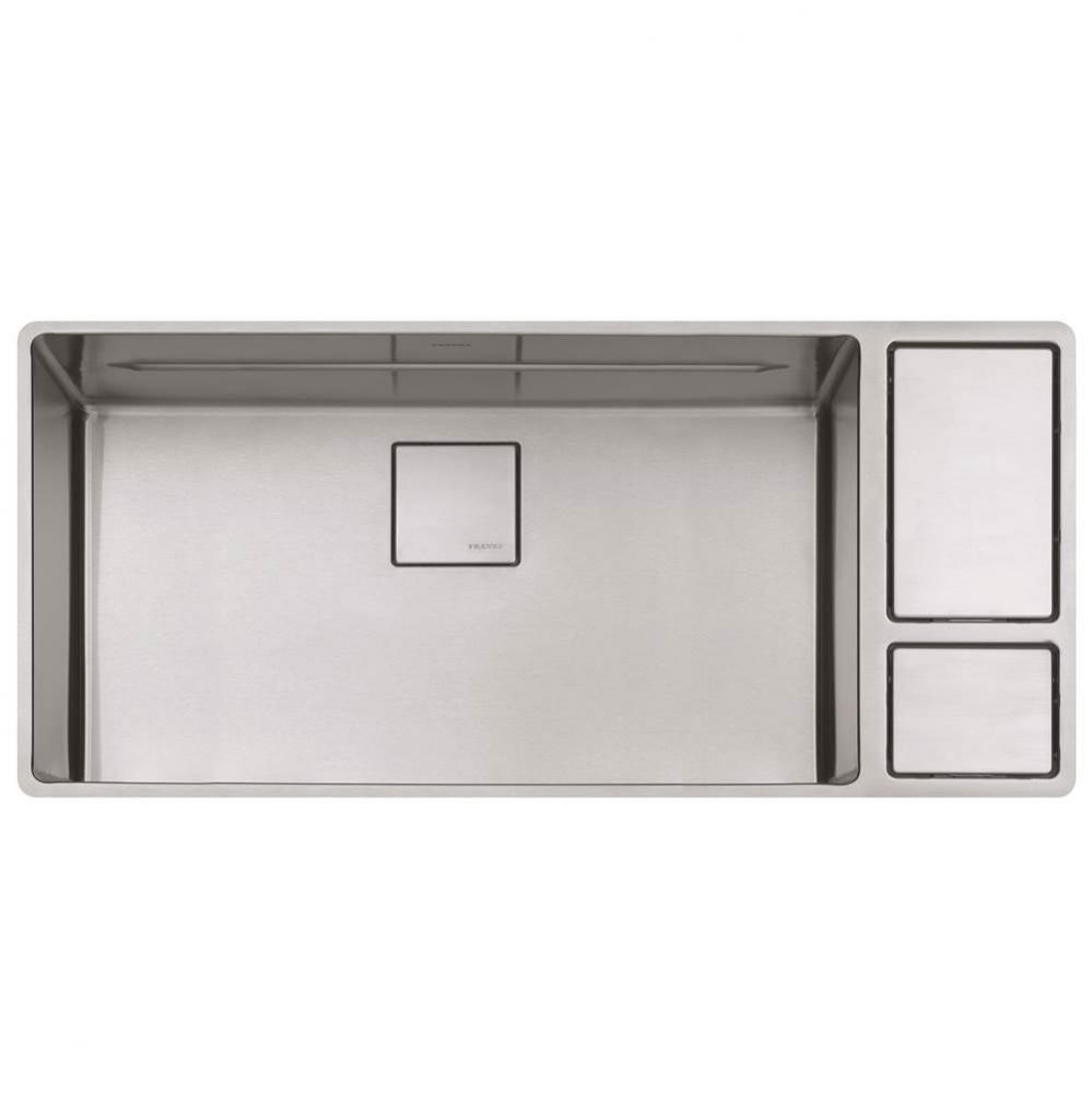 Chef Center Undermount 18G Ss Sgl 45 Cab