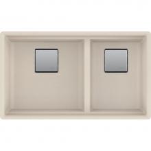 Franke PKG160CHA - Peak Undermount Granite Champagne Dbl 36Cab