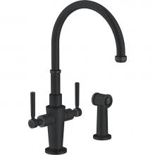 Franke FFS5220 - Absinthe Faucet With Side Spray Black