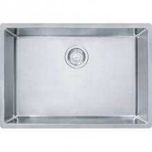 Franke CUX11025-8 - Cube 25'' Sink 8'' Deep Sgl Bowl