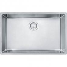 Franke CUX11027-8 - Cube 27'' Sink 8'' Deep Sgl Bowl