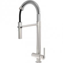 Franke FF5380 - Franke Pro Faucet L Satin Nickel