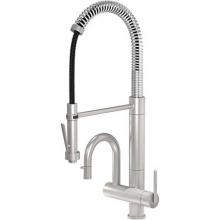 Franke FFPD5480 - Franke Pro Faucet Xl Plus Satin Nickel