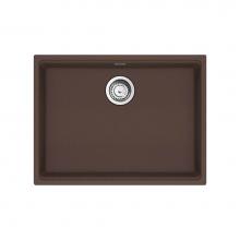 Franke MAG11023ADA-MOC-S - Maris Undermount 25-in x 18.94-in Granite ADA Single Bowl Sink in Mocha