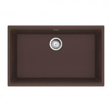 Franke MAG11028-MOC-S - Maris Undermount 33-in x 22-in Granite Single Bowl Kitchen Sink in Mocha