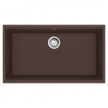 Franke MAG11031-MOC-S - Maris Undermount 33-in x 18.94-in Granite Single Bowl Kitchen Sink in Mocha