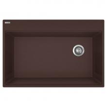 Franke MAG61031OW-MOC-S - Maris Topmount 33-in x 22-in Granite Single Bowl Kitchen Sink in Mocha