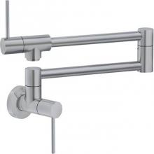 Franke PF4480 - Potfiller Pescara Wall Mounted Satin Nickel