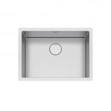 Franke PS2X110-24-12 - Professional 2.0 26.5-in. x 19.5-in. x 12.0-in. 16 Gauge Stainless Steel Undermount Single Bowl Ki