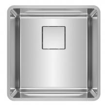 Franke PTX110-17 - Pescara 18-in. x 18-in. 18 Gauge Stainless Steel Undermount Single Bowl Kitchen Sink - PTX110-17