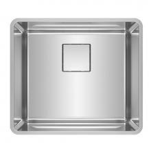 Franke PTX110-20 - Pescara 21-in. x 18-in. 18 Gauge Stainless Steel Undermount Single Bowl Kitchen Sink - PTX110-20