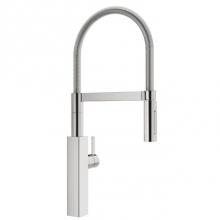 Franke FFPD4600 - Crystal Pull Down Kitchromeen Faucet-Chrome