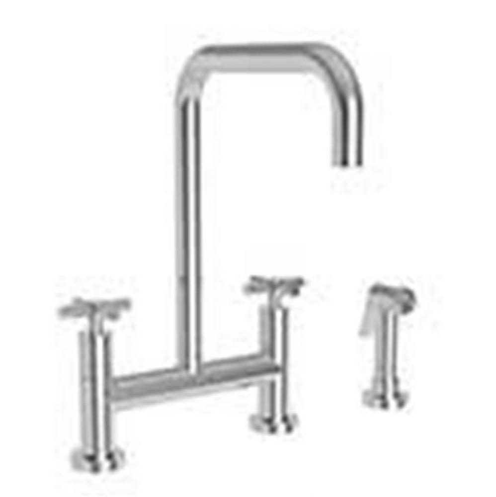 Kitchen Bridge Faucet with Side Spray