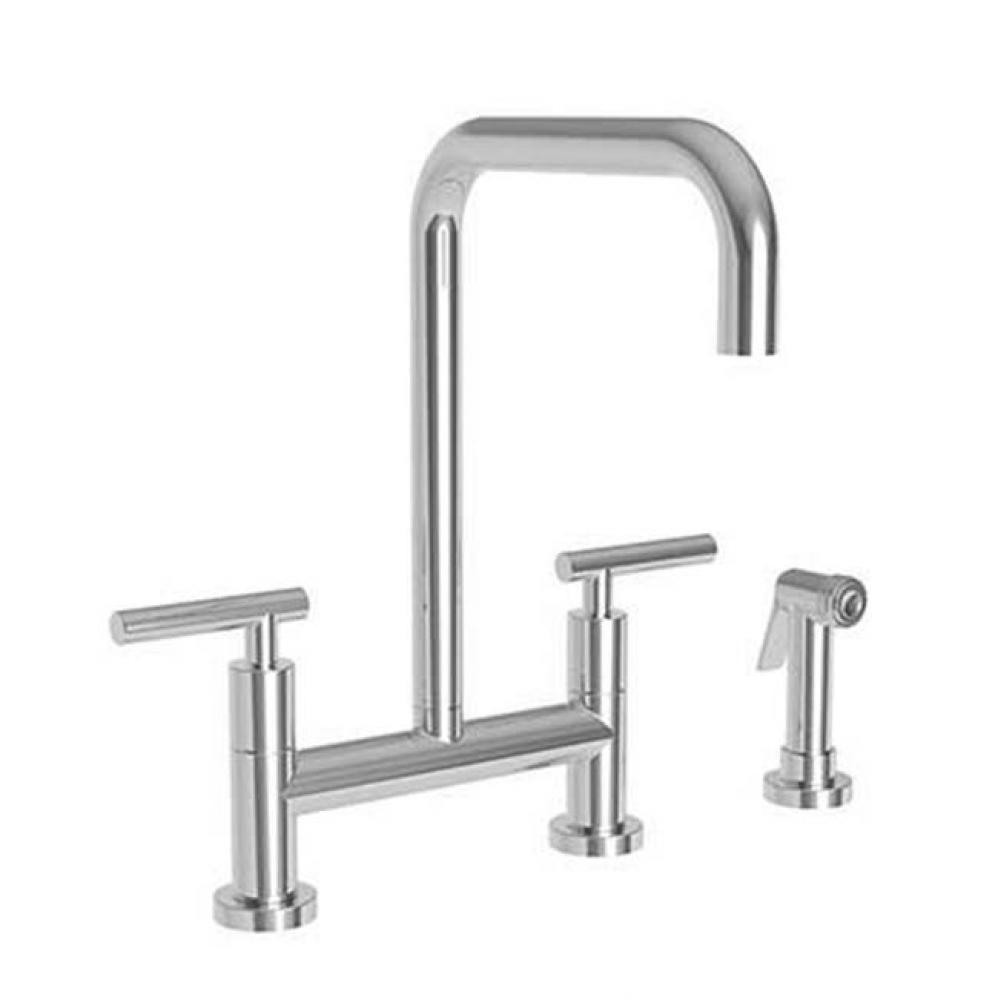 Kitchen Bridge Faucet with Side Spray