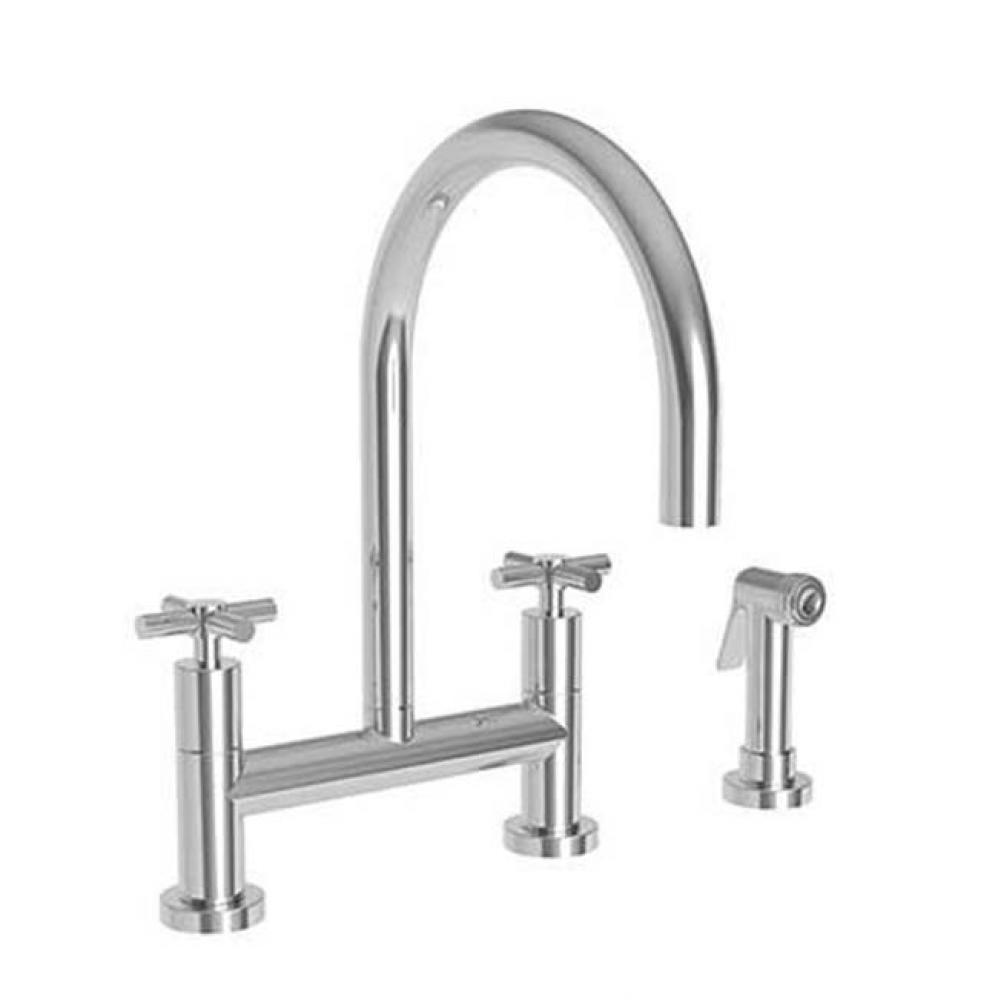 Kitchen Bridge Faucet with Side Spray