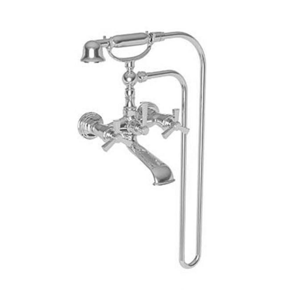 Exposed Tub And Hand Shower Set - Wall Mount