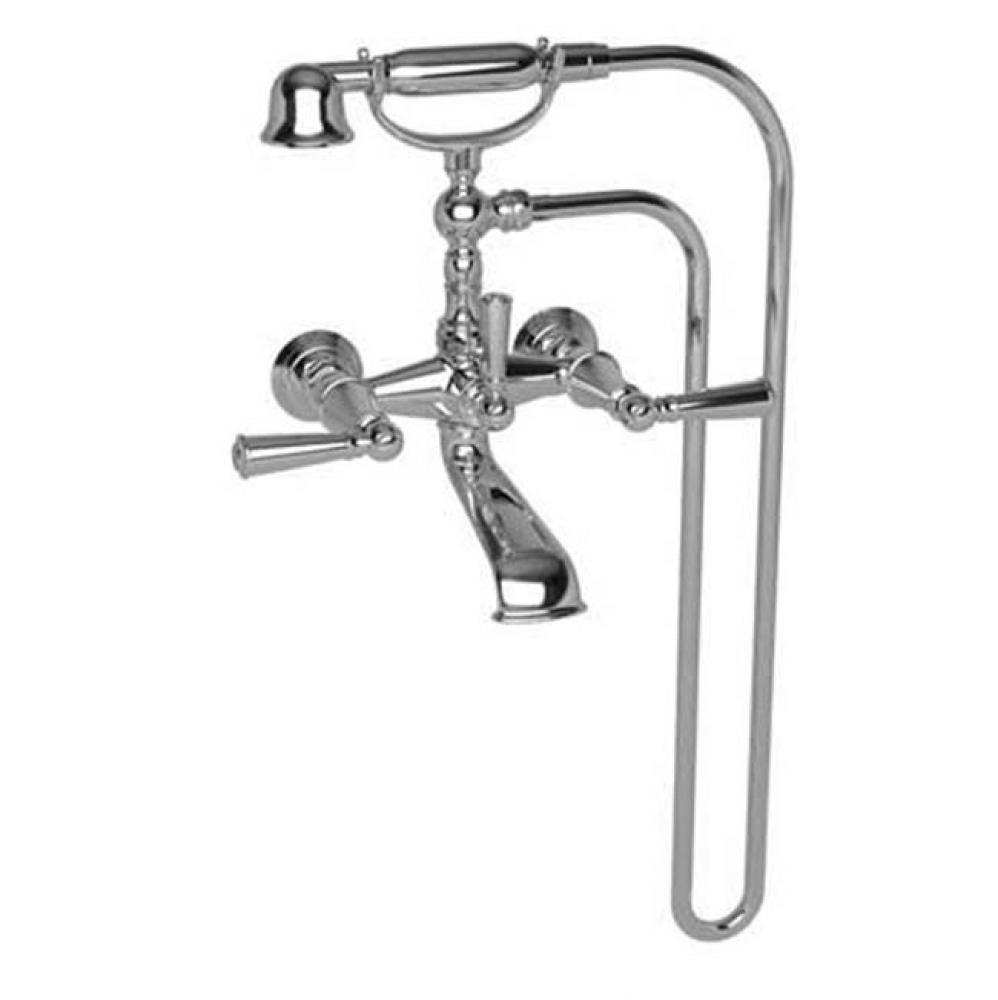 Exposed Tub And Hand Shower Set - Wall Mount