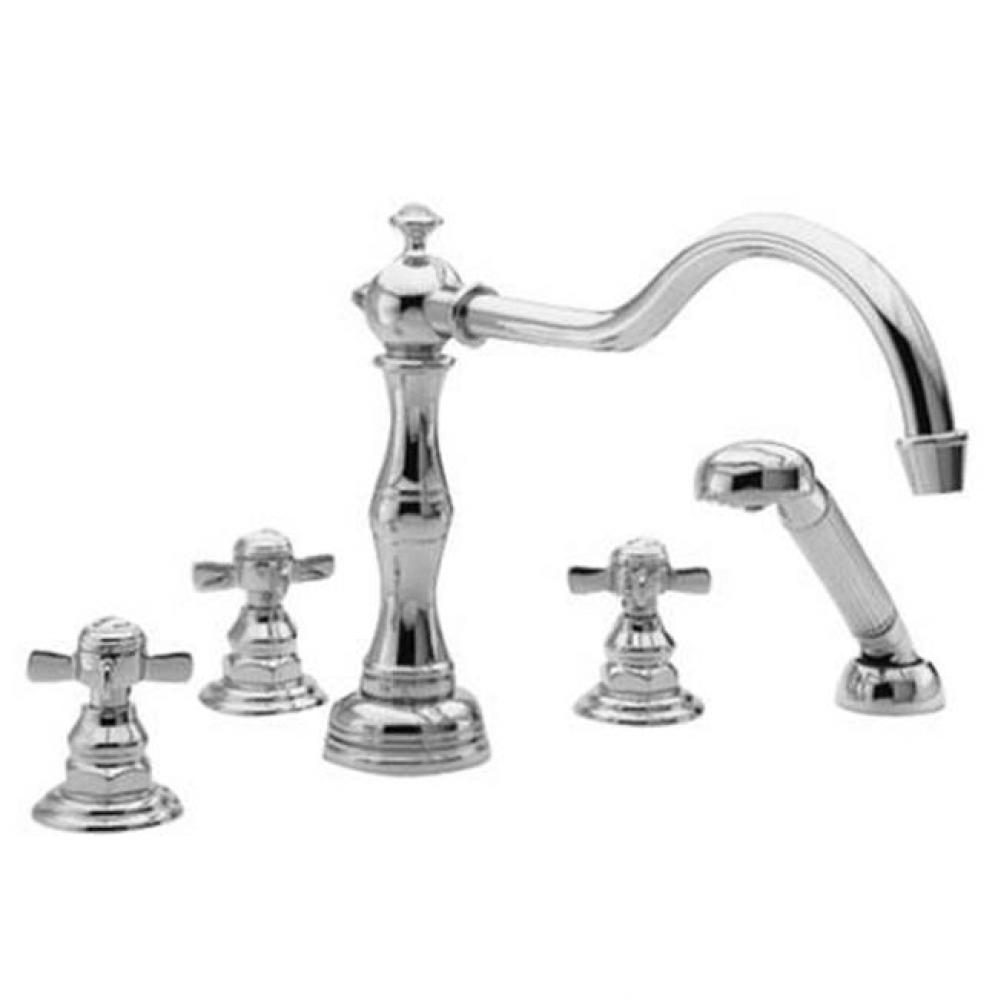 Roman Tub Faucet with Hand Shower