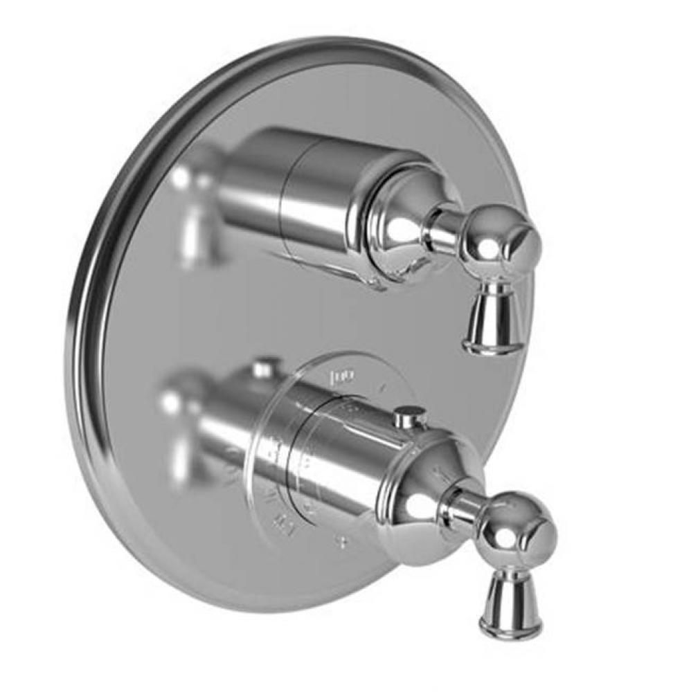 1/2'' Round Thermostatic Trim Plate With Handle