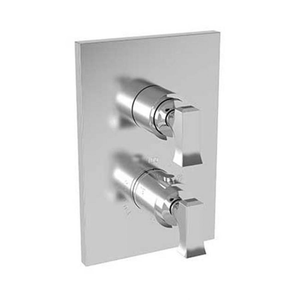 1/2'' Square Thermostatic Trim Plate With Handle