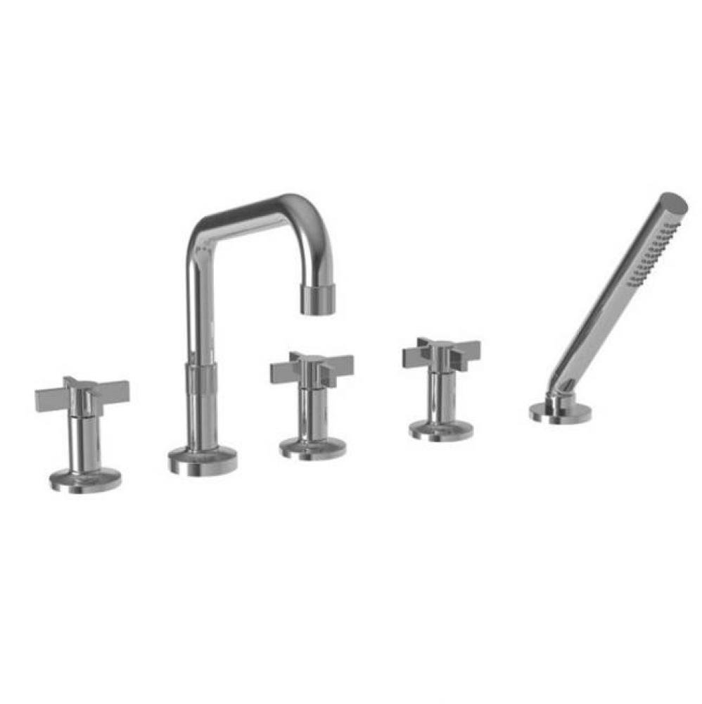 Roman Tub Faucet with Hand Shower