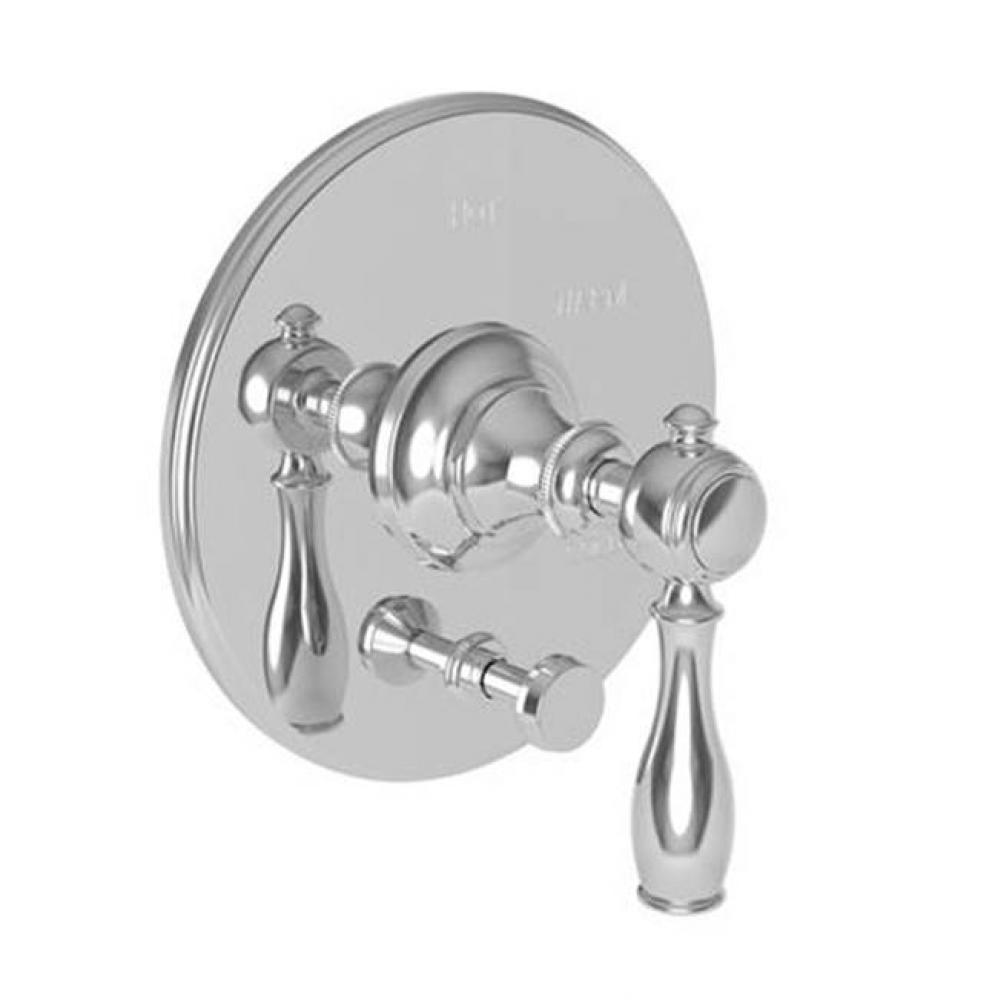 Balanced Pressure Tub & Shower Diverter Plate with Handle