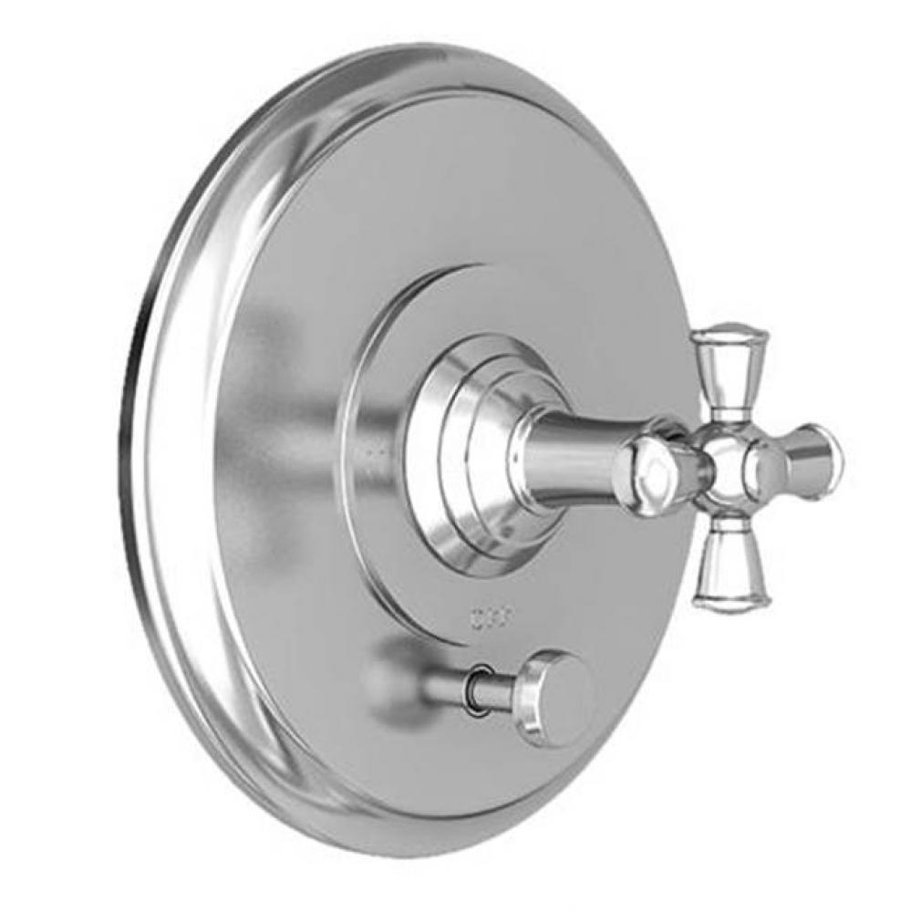 Balanced Pressure Tub & Shower Diverter Plate with Handle