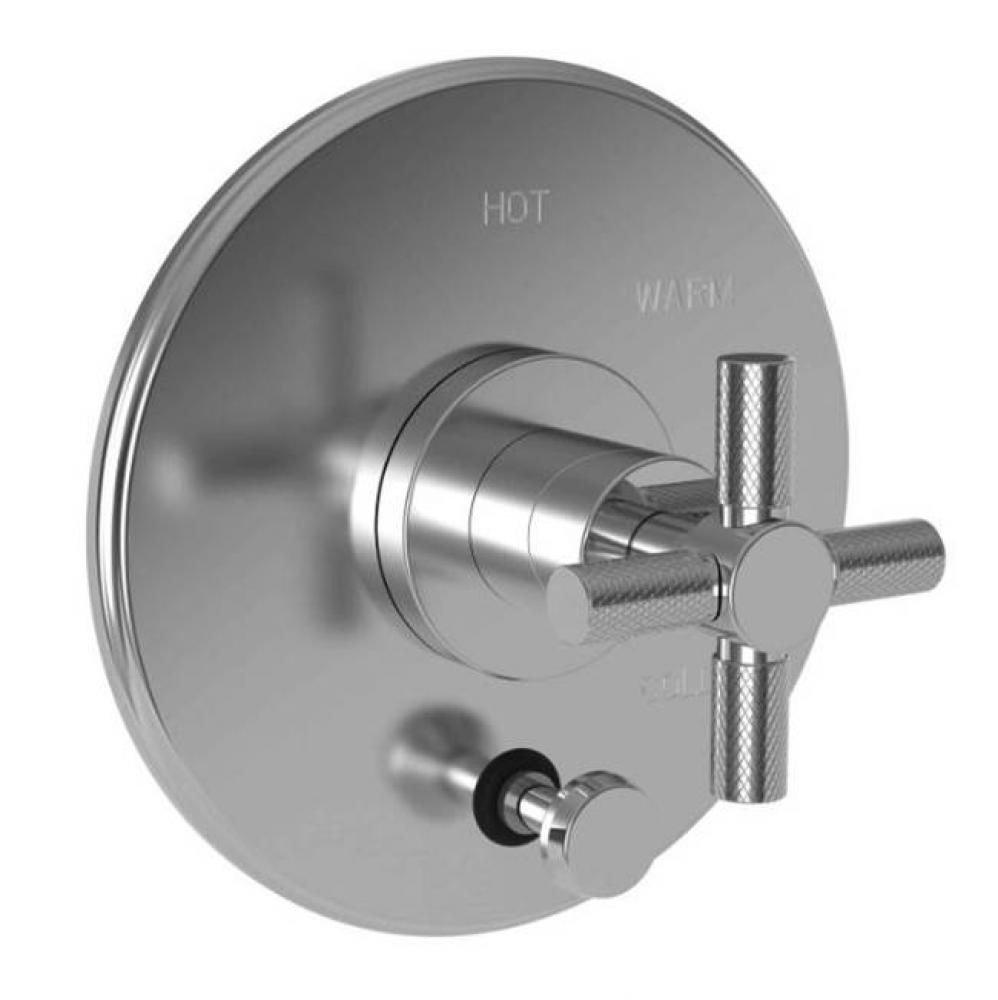 Balanced Pressure Tub And Shower Diverter Plate with Handle