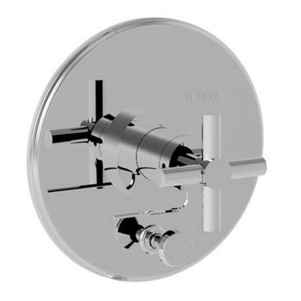 Balanced Pressure Tub & Shower Diverter Plate with Handle