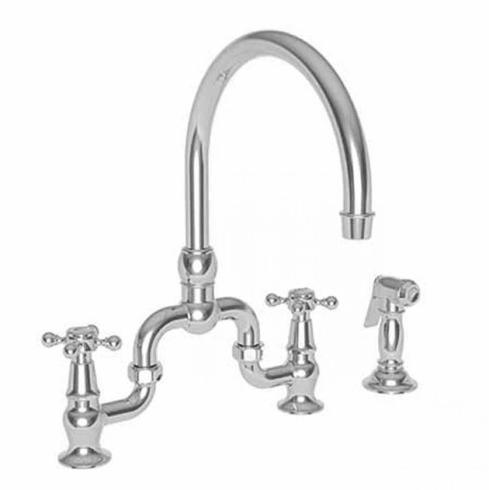 Kitchen Bridge Faucet With Side Spray