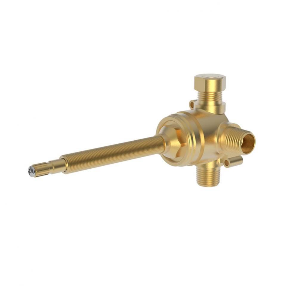 1/2'' In-wall diverter valve, 2 function w/off