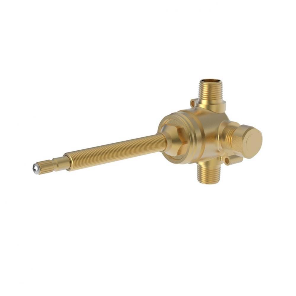 1/2'' In-wall diverter valve, 2 function w/pause