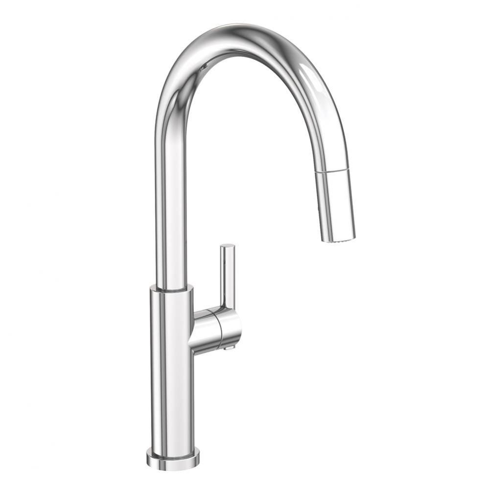 East Linear Pull-down Kitchen Faucet