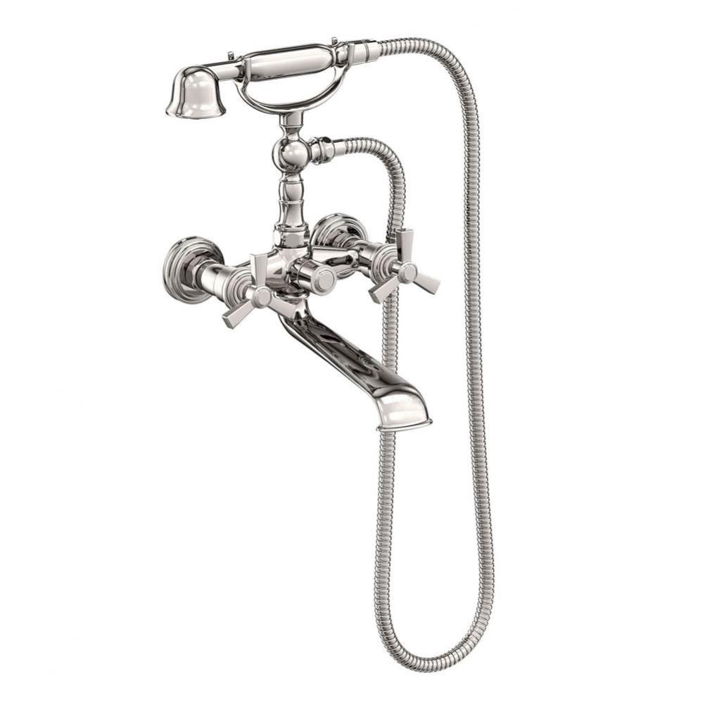 Exposed Tub & Hand Shower Set - Wall Mount