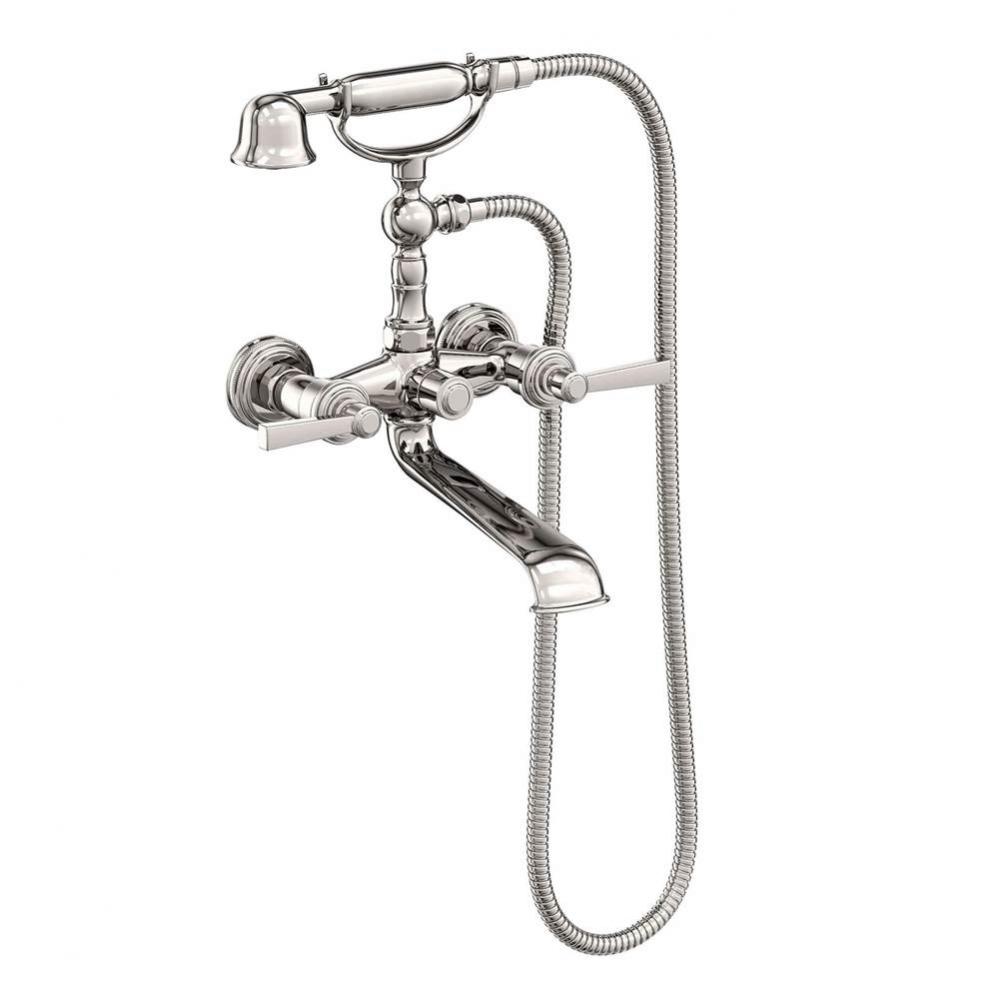 Exposed Tub & Hand Shower Set - Wall Mount