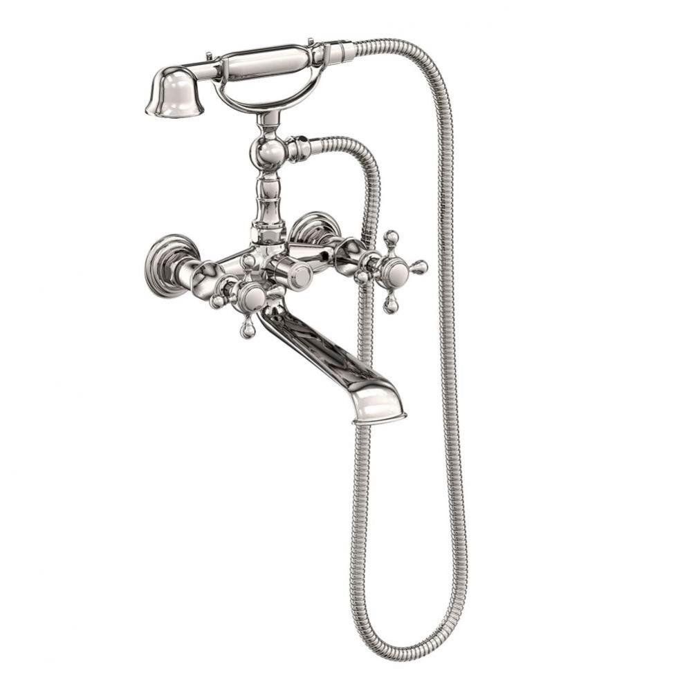 Exposed Tub & Hand Shower Set - Wall Mount