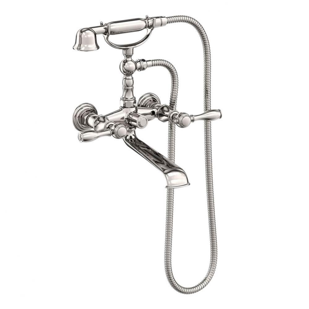 Exposed Tub & Hand Shower Set - Wall Mount