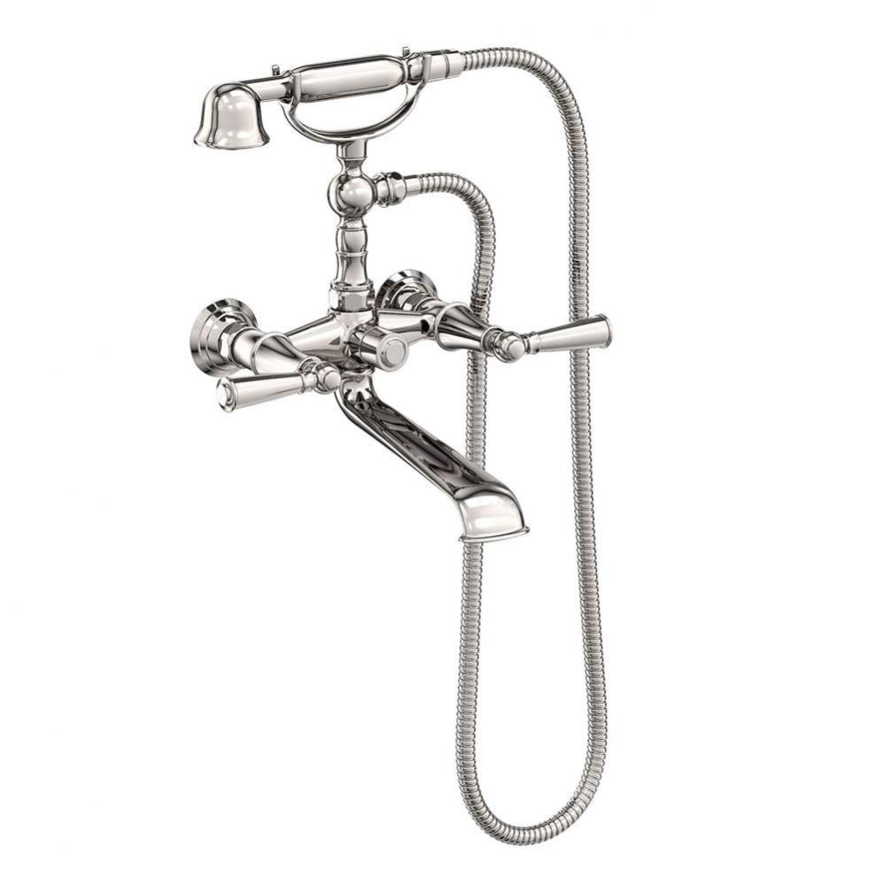 Exposed Tub & Hand Shower Set - Wall Mount