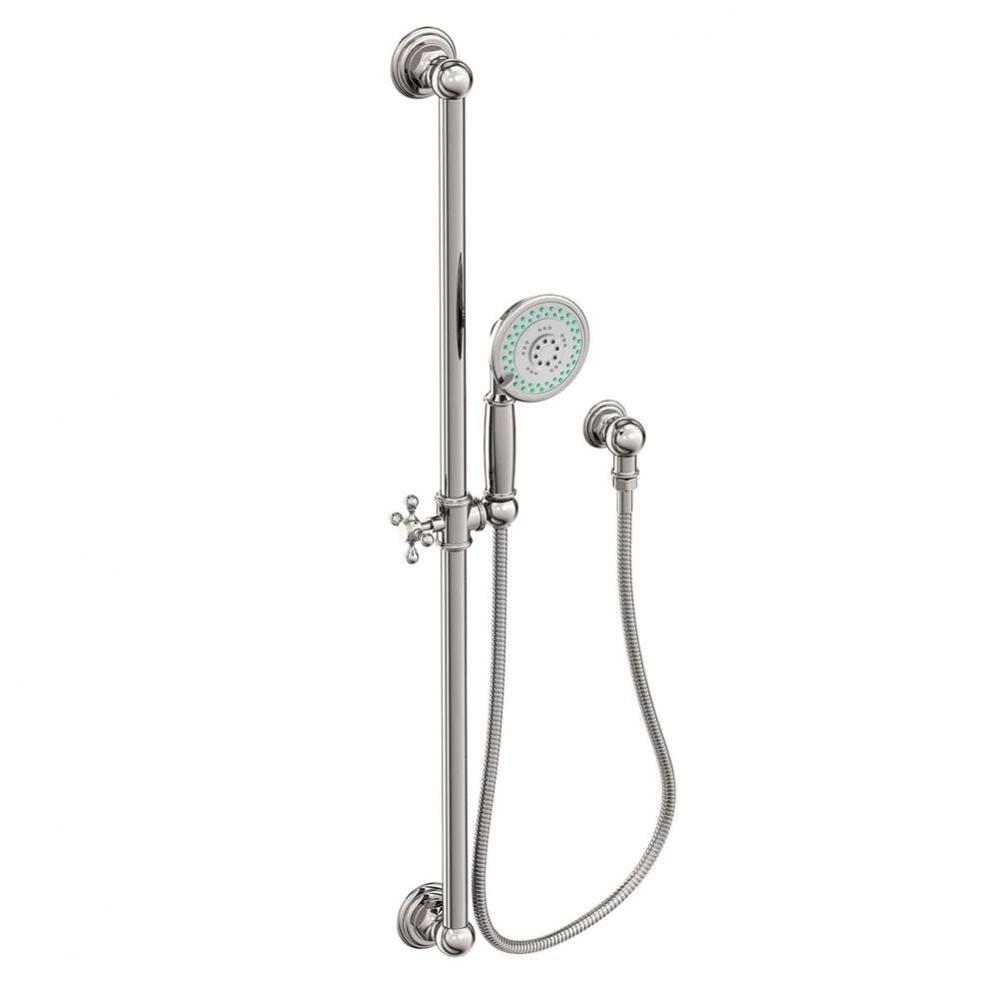 Slide Bar with Multifunction Hand Shower Set