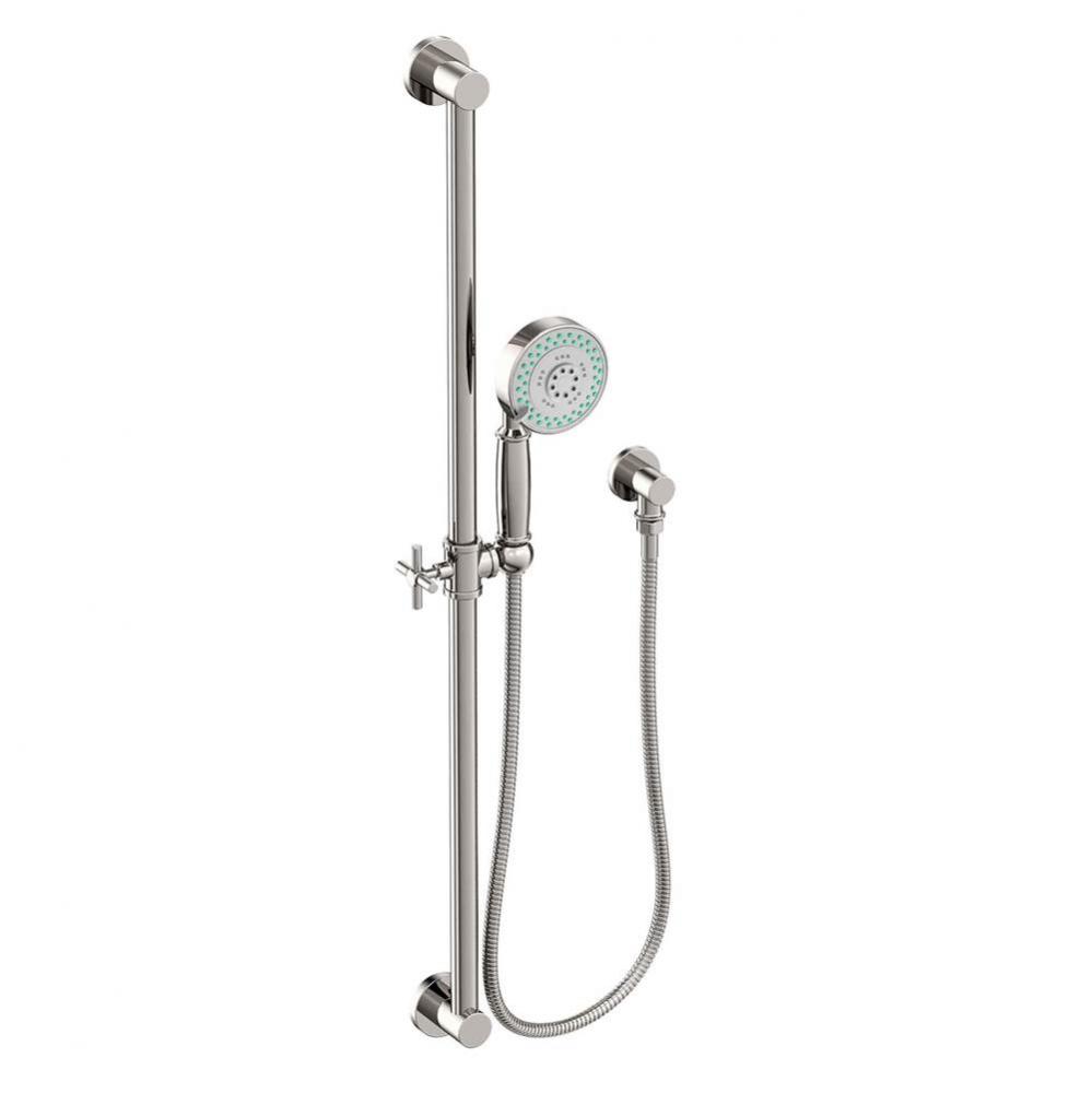 Slide Bar with Multifunction Hand Shower Set