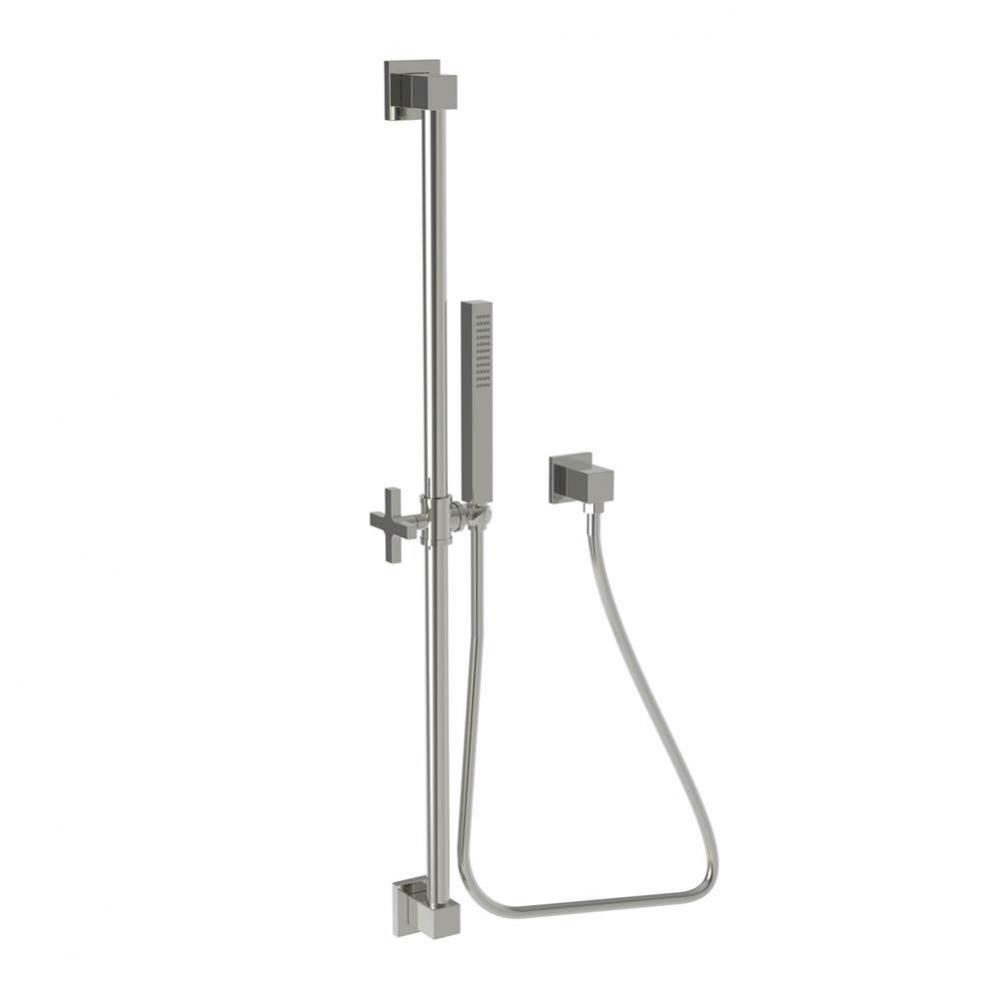 Slide Bar with Single Function Hand Shower Set