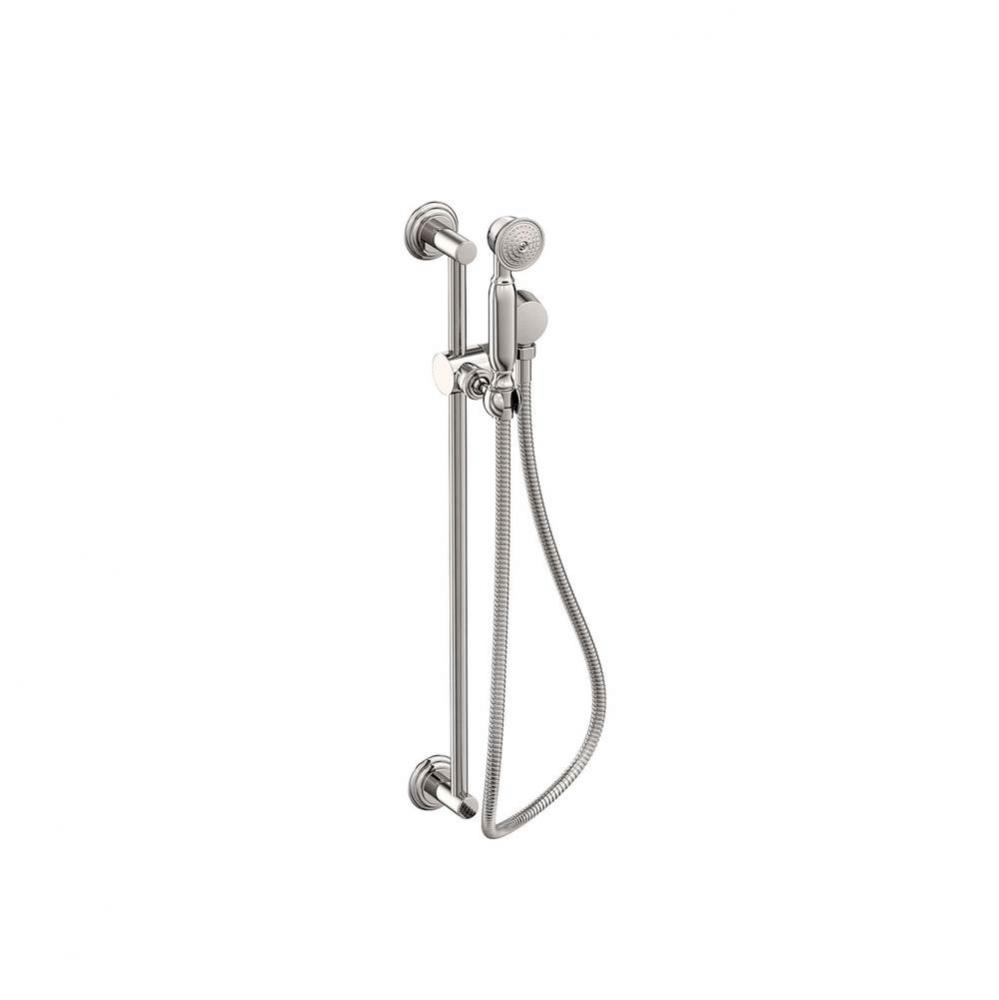 Slide Bar with Single Function Hand Shower Set