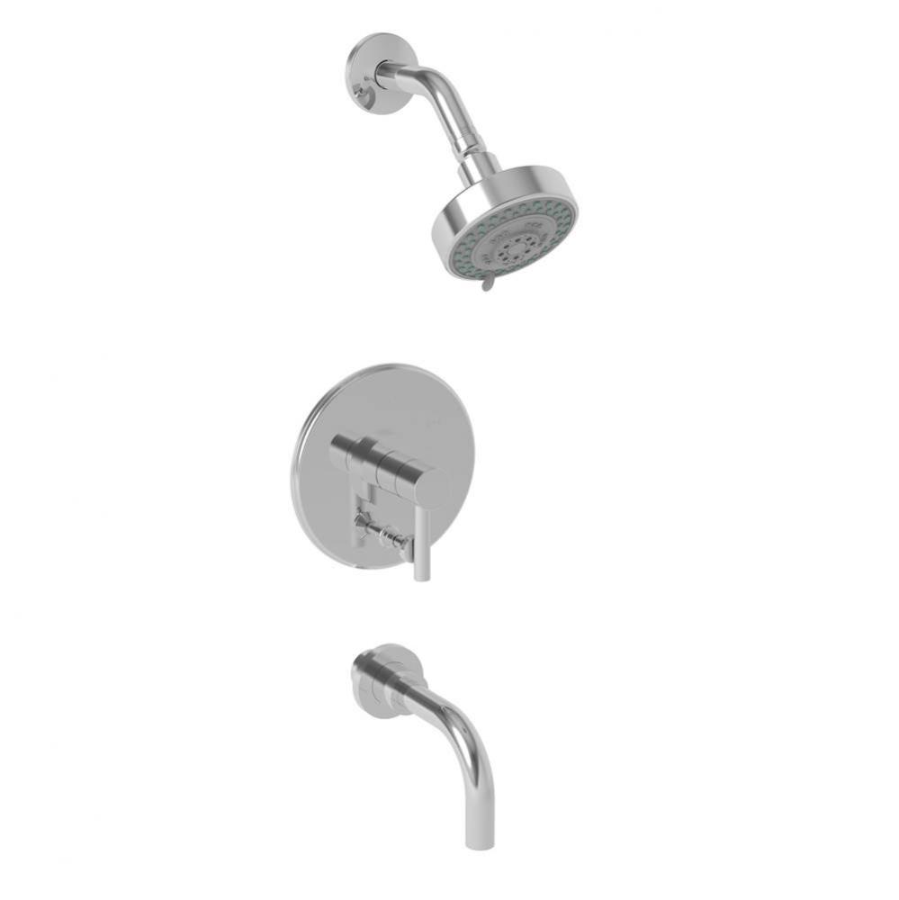 East Linear Balanced Pressure Tub & Shower Trim Set